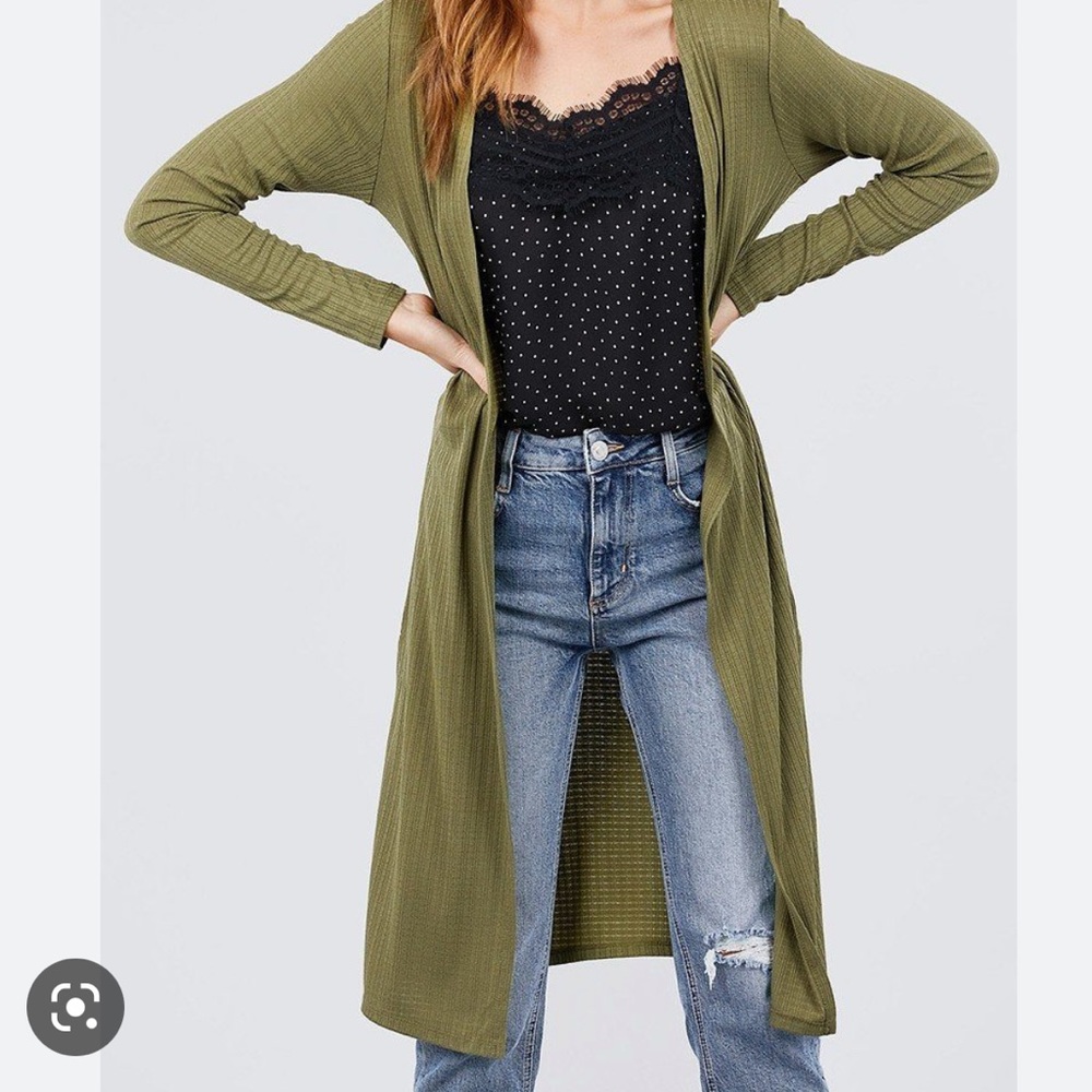 Laundry by Shelli Segal , long cardigan size M